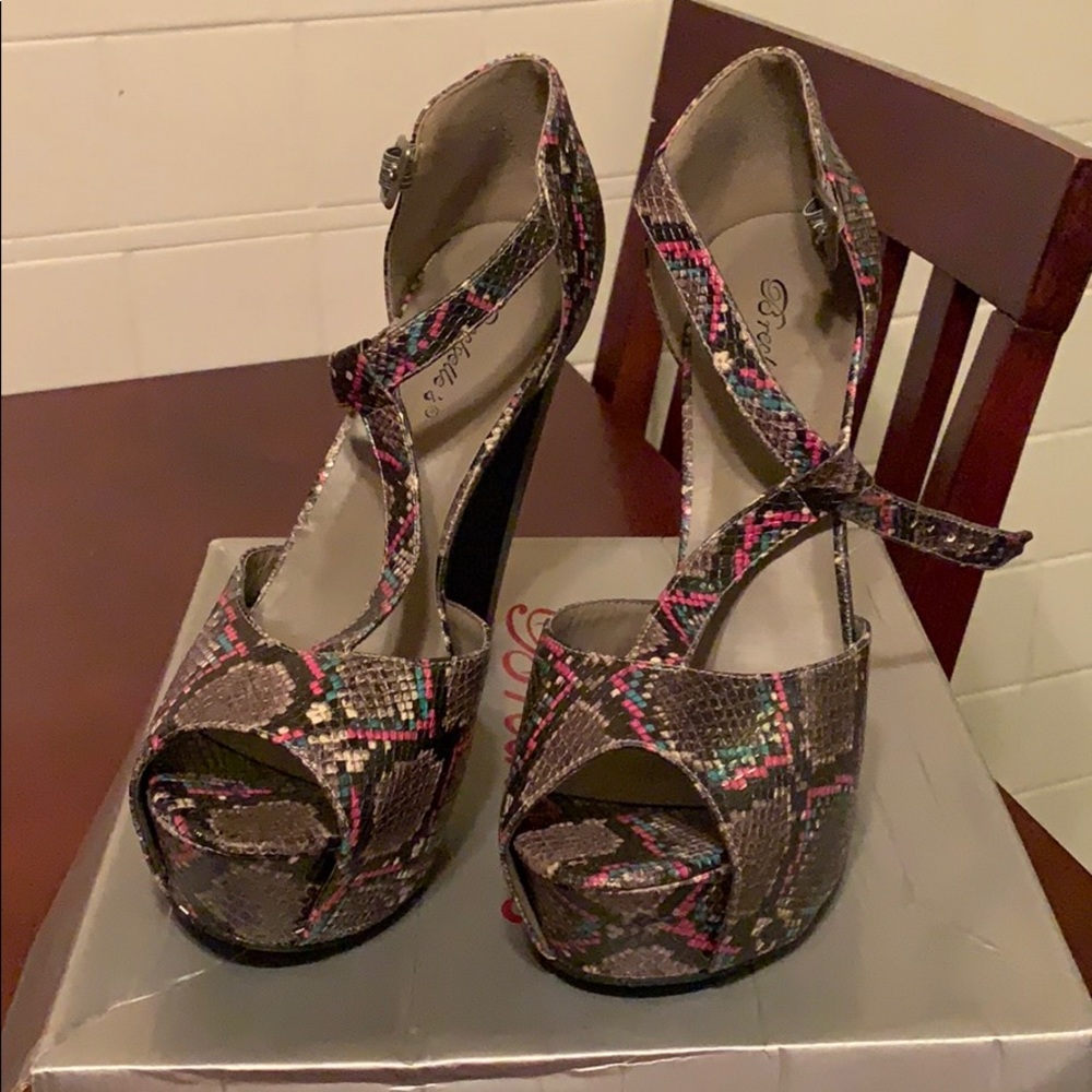 Open Toe Heel 💜💕💙